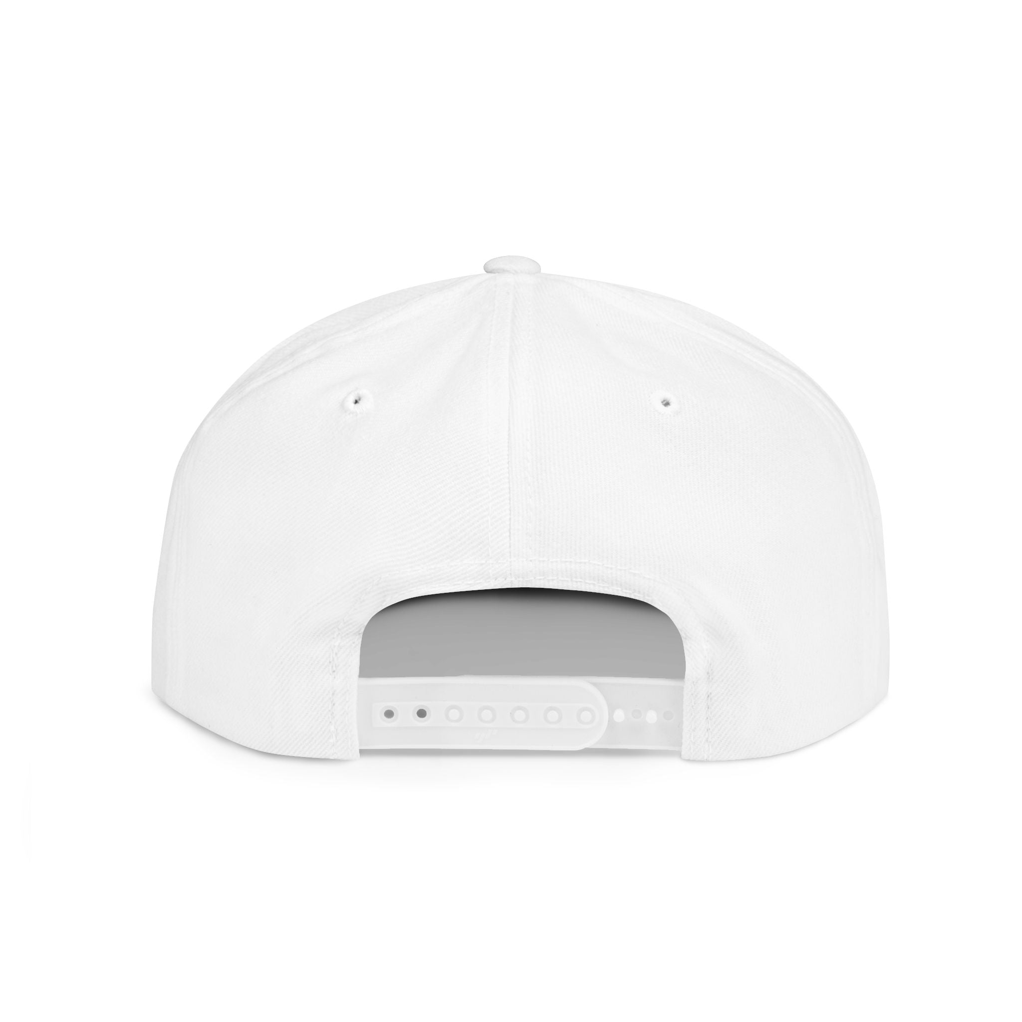 Sparkle Star M Logo Flat Bill Snapback | Embroidered Space Accent Cap
