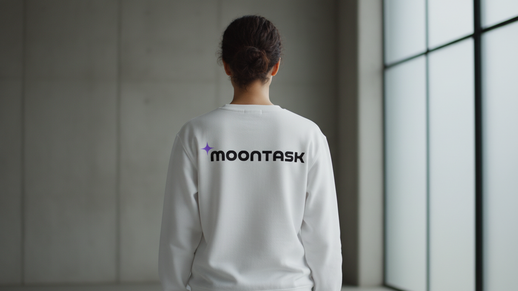 Galaxy Gorilla Crewneck Sweatshirt | Purple Space Ape Moontask