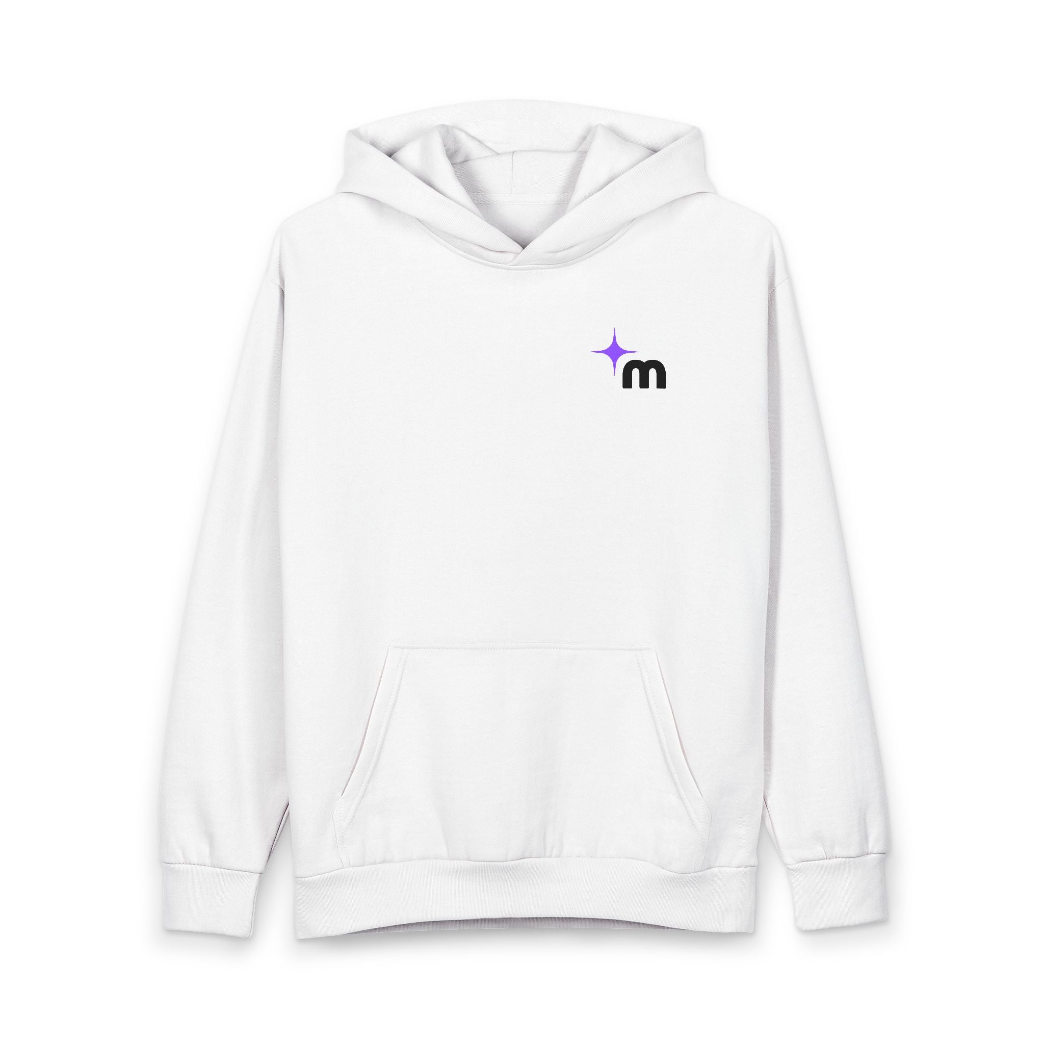 Moontask logo Hoodie | Minimal Space Logo Pullover